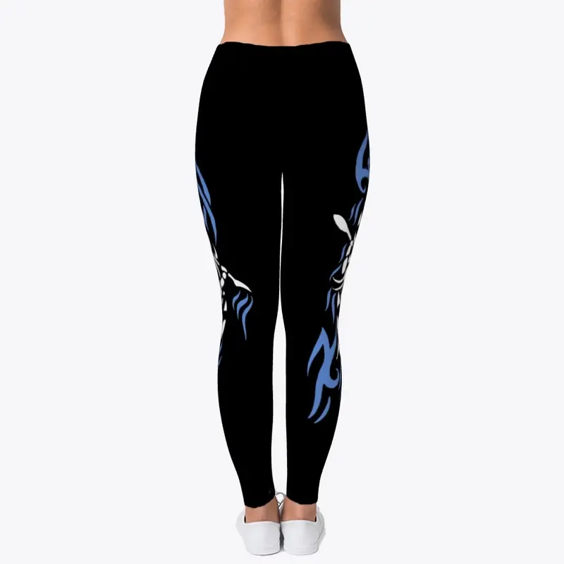 Paddle Life Kayaking Girl Leggings